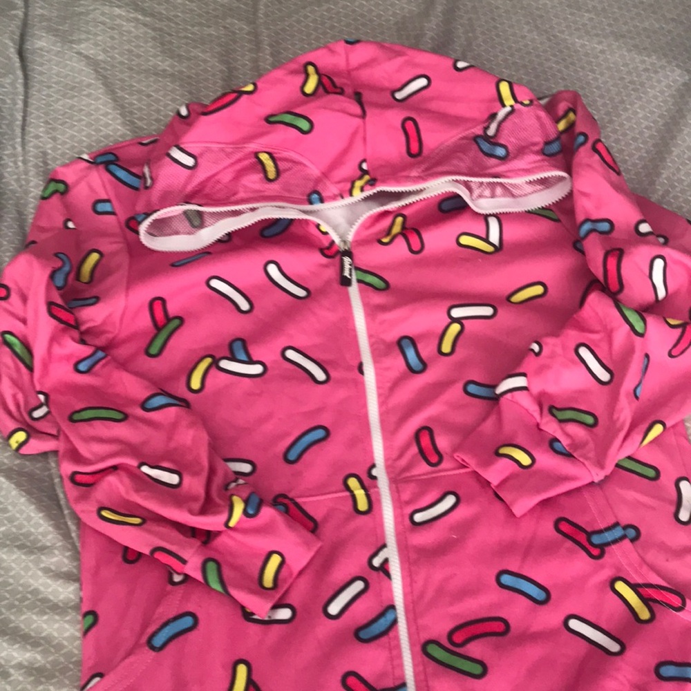 Rare Unisex Beloved Pink Sprinkle Onesie size M